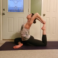 Eka pada rajakapotasana